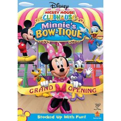 Aaron Wallace reviews the "Mickey Mouse Clubhouse": Minnie's Bow-Tique DVD for UltimateDisney.com