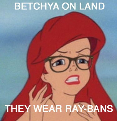 Hipster Ariel Ray-Bans