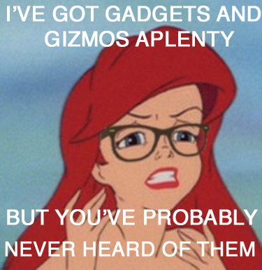 Hipster Ariel Gizmos Never Heard of Them