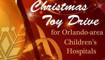 Zip-A-Dee-Doo-Pod Co-Sponsors Christmas Toy Drive for Orlando-area Children's Hospitals