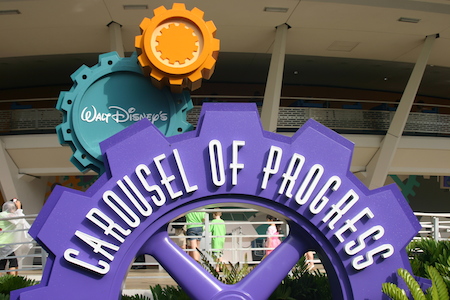 Walt Disney's Carousel of Progress, as featured in Disney book The Thinking Fan's Guide to Walt Disney World: Magic Kingdom by Aaron Wallace 
