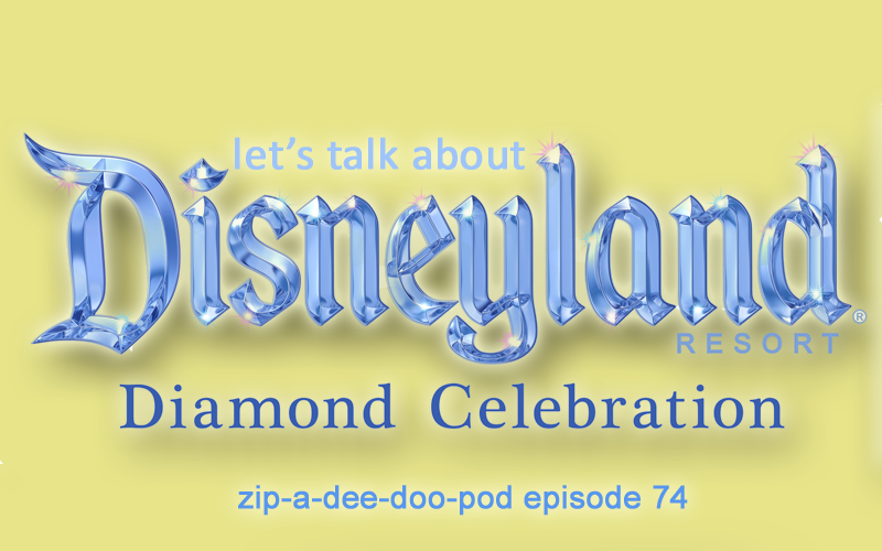 On the heels of Disneyland’s 60th Anniversary Diamond Celebration, Disney book author Aaron Wallace looks at his trips there AND announces a new Hocus Pocus book. (Zip-A-Dee-Doo-Pod, a Disney podcast, episode #74)