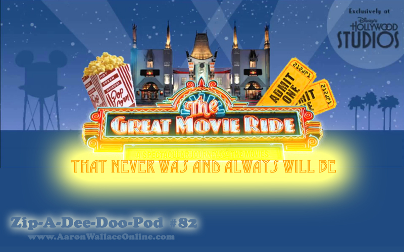 The Great Movie Ride That Never Was and Always Will Be... hear the classic attraction recreated using audio from the actual films.